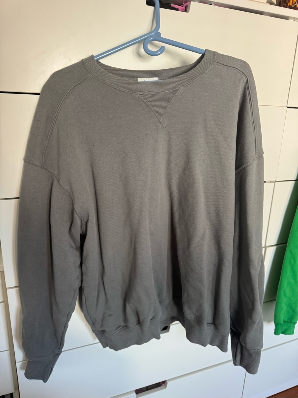 Dark Gray Crewneck Sweatshirt